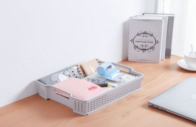 H01-1235 Small Rattan-like New Product Stackable Storage Box Storage Box