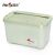 J35-MT1206# 106l Covered Clothes Plastic Storage Box with Wheels