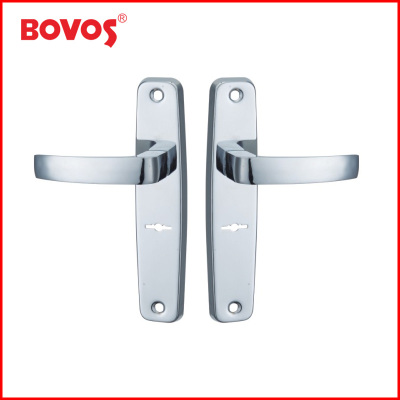 Iron face aluminum grip door lock, model: f881-459 iron aluminum door lock