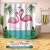 Flamingo shower curtain printing