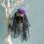 Halloween decoration props Halloween products with flower veil foam skull hanging ghost