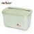 J35-MT1203 Huimei 30L Covered Clothes Plastic Storage Box with Wheels