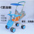 Baby strollers can lie down or sit all down portable folding child strollers made of imitation rattan baby strollers