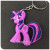 Factory direct selling pony polaroid key chain doll pendant cartoon PVC key chain small gifts wholesale
