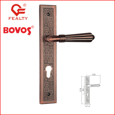 Zinc alloy door lock (az9166-187)