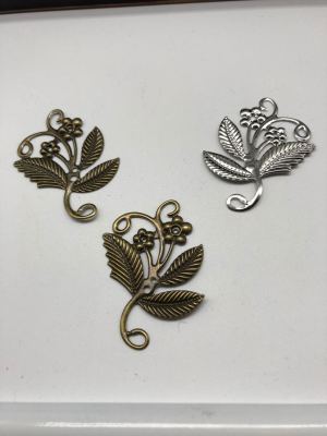 Left and Right Leaves Antique DIY Handmade Accessories Jubilant Decoration Gift Accessories Factory Supply