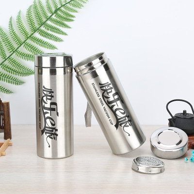 Cup bullet-head vacuum cup cartoon sling double stainless steel insulated cup yiwu daily necessities.