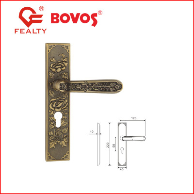 Zinc alloy door lock (ZB16-226)