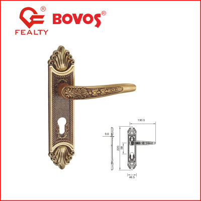 Zinc alloy door lock (az7197-268)