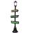 Halloween restaurant decorated with colorful street lighting bar shop storefront haunted house decoration lighting