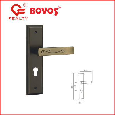 Zinc alloy door lock (az707-632)