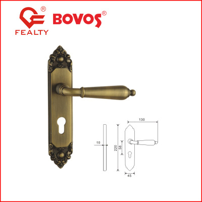 Zinc alloy door lock (az7218-183)