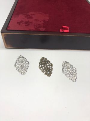 Diamond Metal Antique DIY Accessories Festive Crafts Packaging Box Accessories Factory Supply