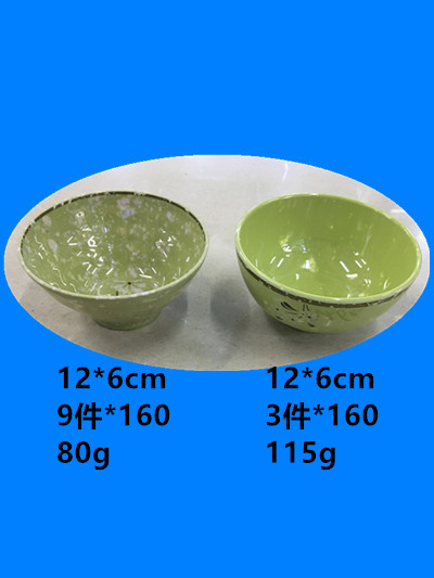密胺碗  仿陶瓷碗库存现货低价处理 款式精美  A5密胺