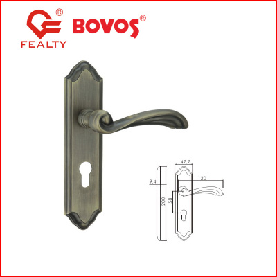 Zinc alloy door lock (az727-345)