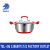 26cm Stainless Steel Silicone Bottom Soup Pot Gas Induction Cooker Binaural Porridge Pot Boiling Water Pot Soup Coying Pot Small Stew Pot