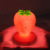 creative usb strawberry cute silica gel lamp bedroom led charging energy-saving eye protection with sleep night light