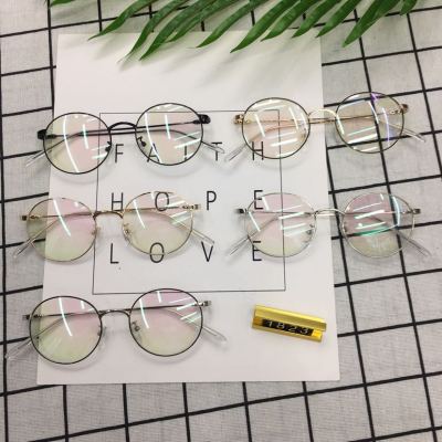 New Korean style glasses metal flat lens