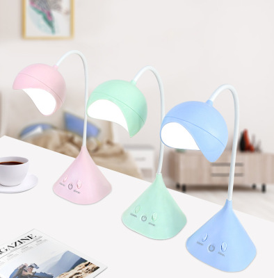 Creative led students eye care study bedroom small table lamp usb charging touch dimming table lamp