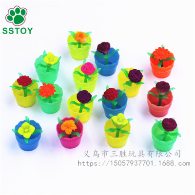 Inflatable reborn Fantasy flower inflatable toy bubble water to enlarge the plants flowers of all seasons valentine's day rose