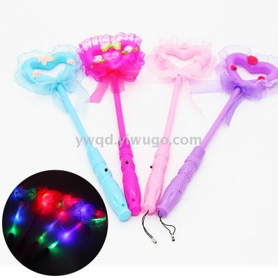 New Lace Love Glow Stick Glow Stick Night Magic Wand Summer Night Market Activity Venue Cheer Products Wholesale