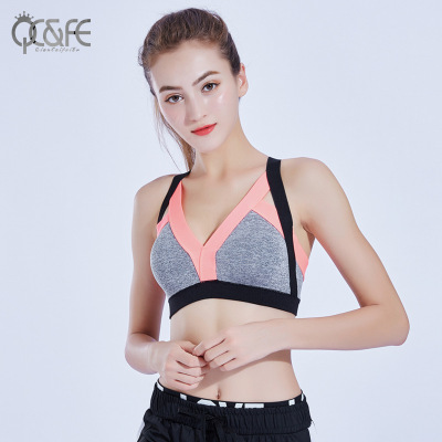2018 new sports bra bodybuilding shockproof collection shaping underwear vest bra running vest women