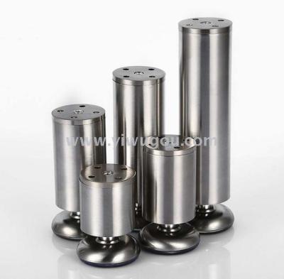 Stainless steel luxurious cabinet foot sofa foot fittings stainless steel adjustable TV cabinet foot cabinet hardware