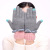 Student new cartoon 3d cat ear glove lady autumn/winter cute touch screen knitted gloves thickened to keep warm