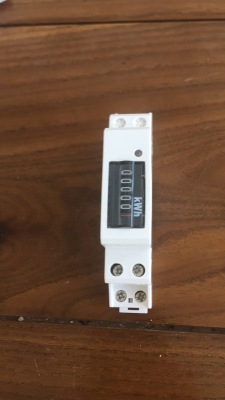 LCD and timer rail meter