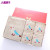 Small bee towel solid color bird pattern towel gift set box