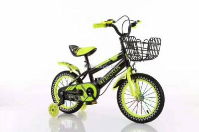 Children's bike 12141620 tricolor children's bike with a basket for both men and women