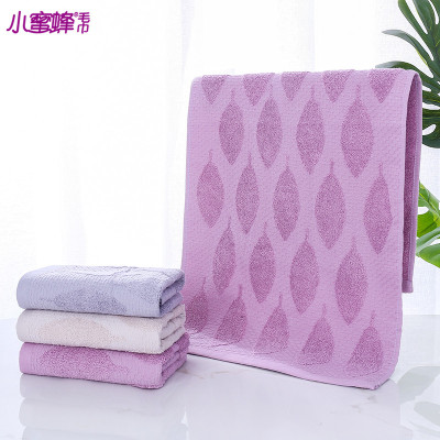 Small bee towel manufacturer sells cloth art towel leaf towel