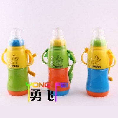 230ML bile leak-proof Bottle Glass vacuum insulated bottle with handle silicone nipple