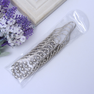 Stainless steel small curtain hook curtain hook beads decorated Stainless steel manufacturing without rust