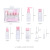 Packaged multiple pieces skin care products portable small sprayer bottle empty makeup bottle water spray bottle