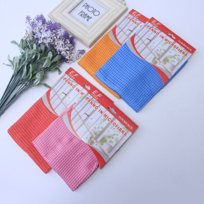 Home swab towel thickened waffle plaid cloth manufacturer order