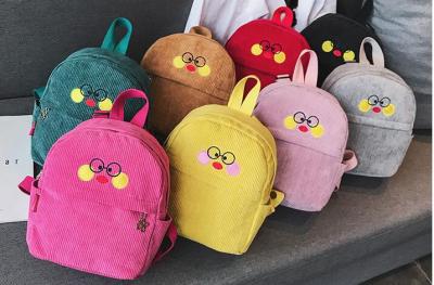 Children's backpack cartoon backpack double shoulder backpack bread man kindergarten 2-8 year old cute small bag