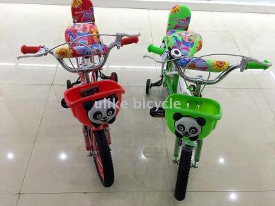 Bicycle children's car 121416 with rear seat double package children's car