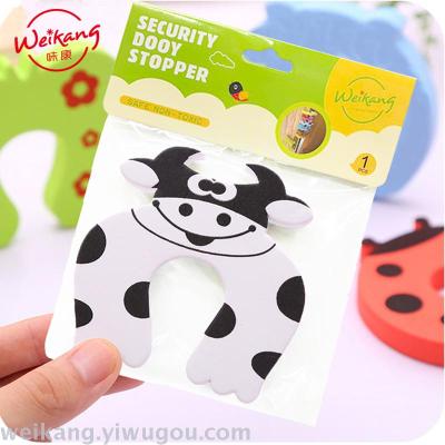 Carmen gear safety card baby door anti pinch cock Clip Card children safety card