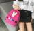 Children's pack cartoon backpack backpack backpack puppy rabbit kindergarten 2-8 year old cute small bag