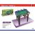 Football Table Educational Board Game Table Football Bobbi Ball Adult and Children Puzzle Six-Bar Long Leg Table Football