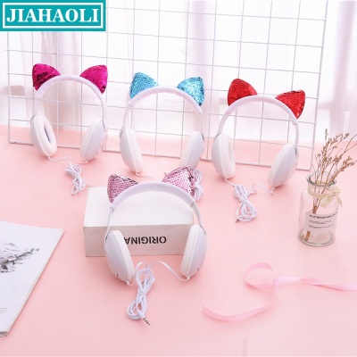 Jhl-td902 cute big headset wool candy color headset winter thermal equipment new.