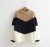Ruffle-sleeve sweater for women plus thick sweet students fashionable thick thread knitted blouse