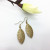 European and American fashion women's plated iron, gretel spring onion powder elongated earrings