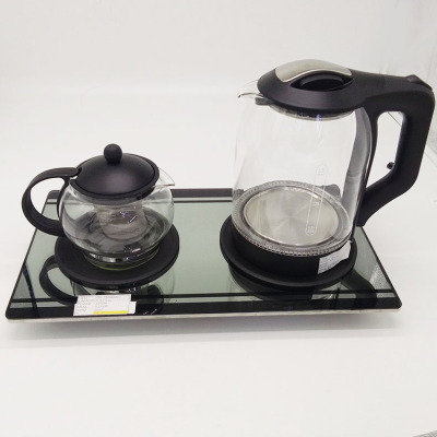 Hot kettle household living room kettle induction cooker tea set stainless steel electric kettle set