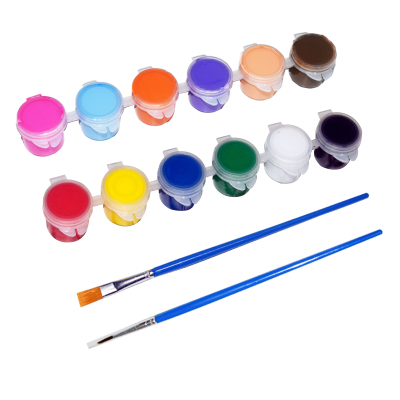 DIY pigment manufacturers wholesale graffiti paint gypsum acrylic pigment 5 ml acrylic pigment 12 pen colors + 2