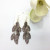 Gretel spring onion powder 7 with long fringe earrings