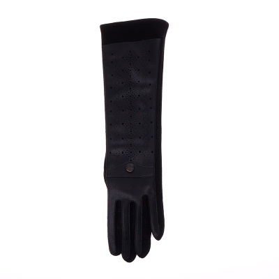 2018 Ladies New Spun Velvet Gloves Women's Autumn and Winter Warm Outdoor Windproof Touch Screen Warm Gloves