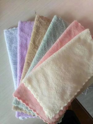 Coral Fleece Square Towel, High Density Coral Fleece Square Towel, Absorbent Towel, Rag, Scouring Pad
