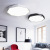Ultra-thin Nordic LED round bedroom office living room macaron absorption ceiling light